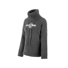 Anna Scarpati - Pull avec col montant femme Latta gris