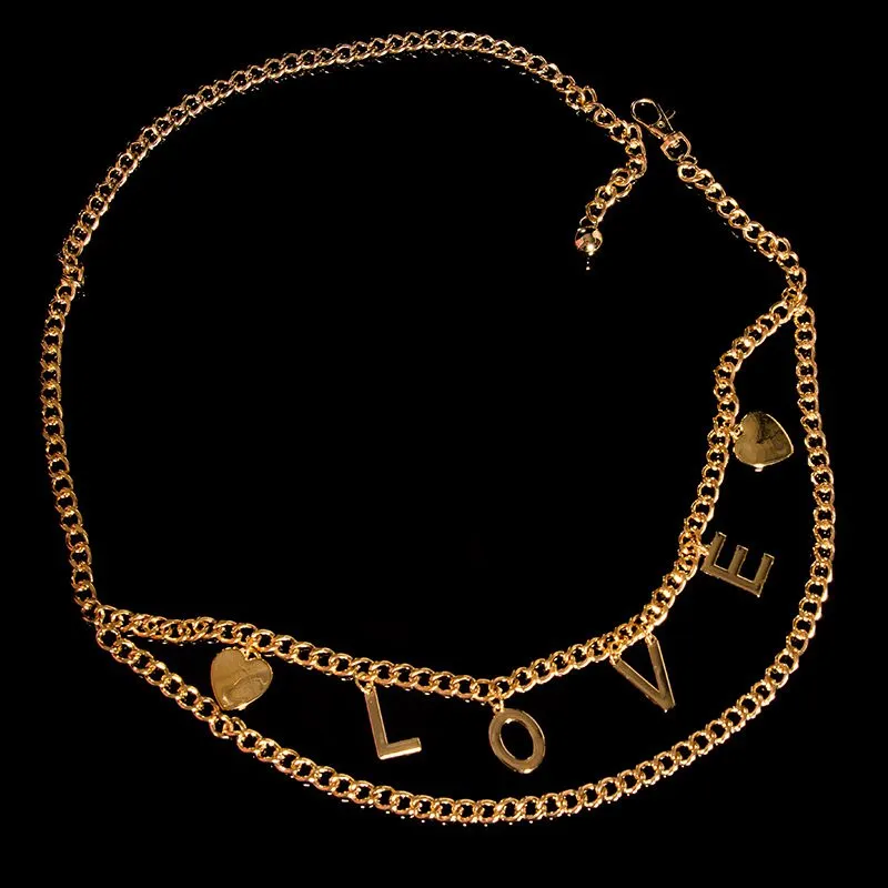 Ceinture femme fashion EDENA couleur or