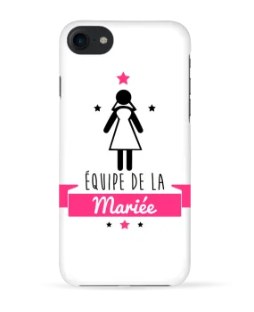 COQUE 3D Iphone 7 Equipe de la mariée de Benichan