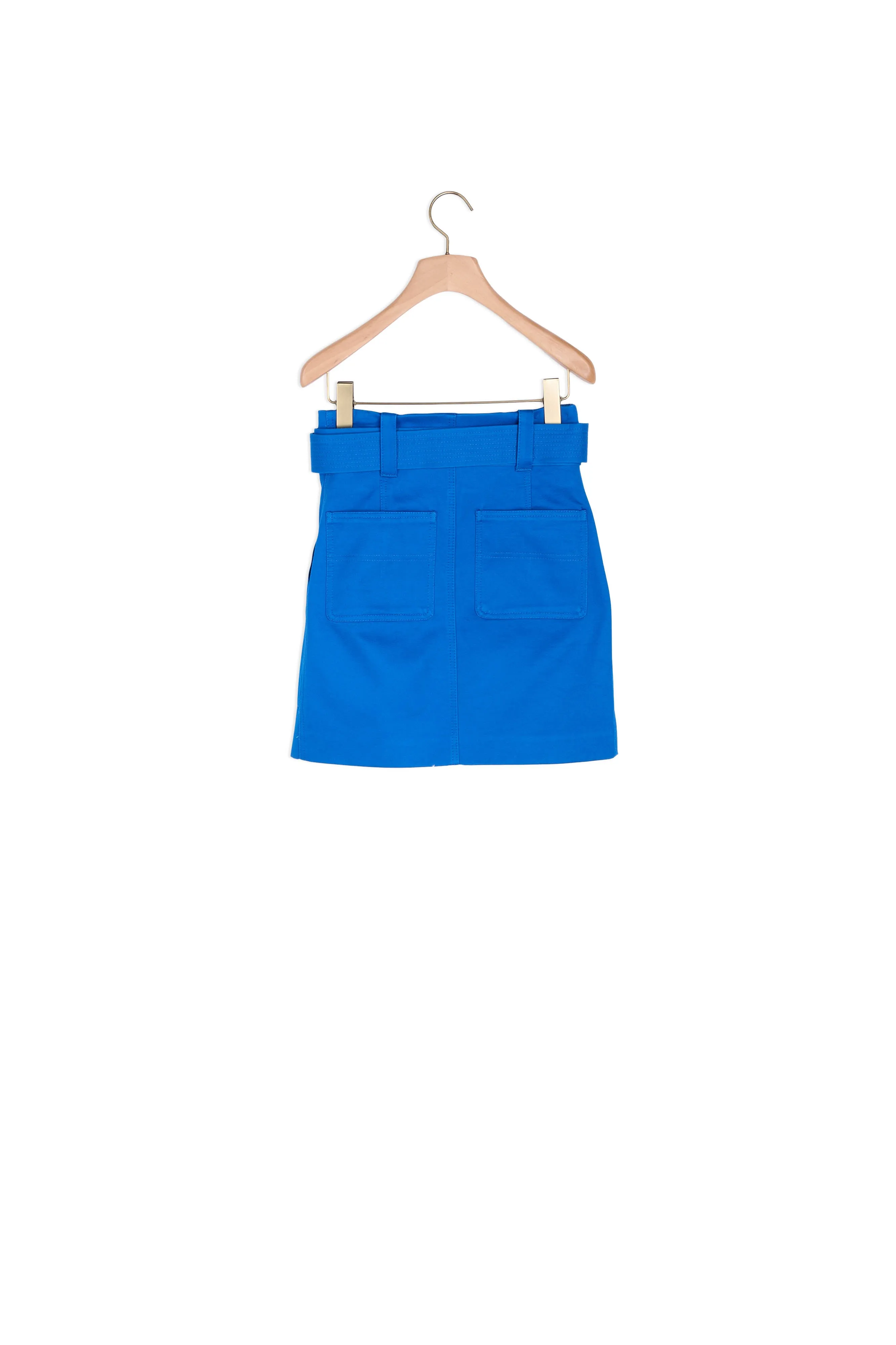 Jupe courte avec ceinture