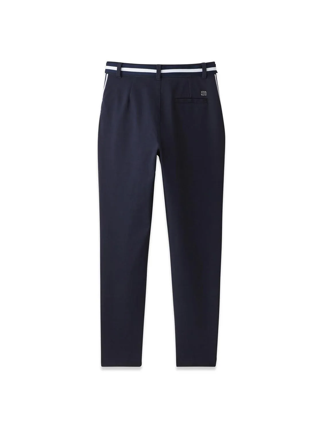 Pantalon Femme Ceinture Bleu Marine tbs
