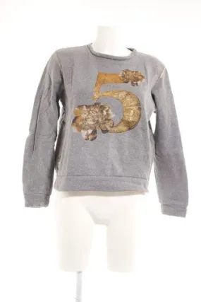 Romeo & Julieta Sweatshirt imprimé avec thème style décontracté