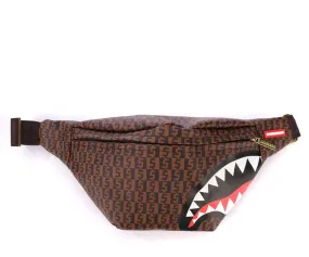 Sac ceinture Sprayground Argent brun 