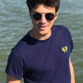 T-shirt Léon bleu marine